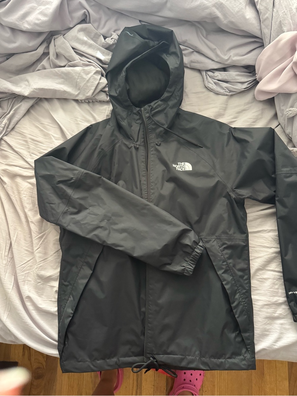 The North Face Black Men’s Hooded Rainshell